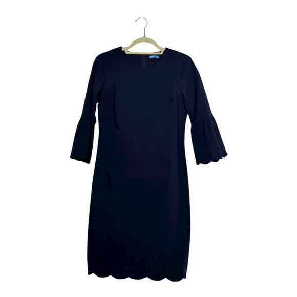 J. MC Laughlin Cocktail Dress Navy Blue - Picture 2 of 2